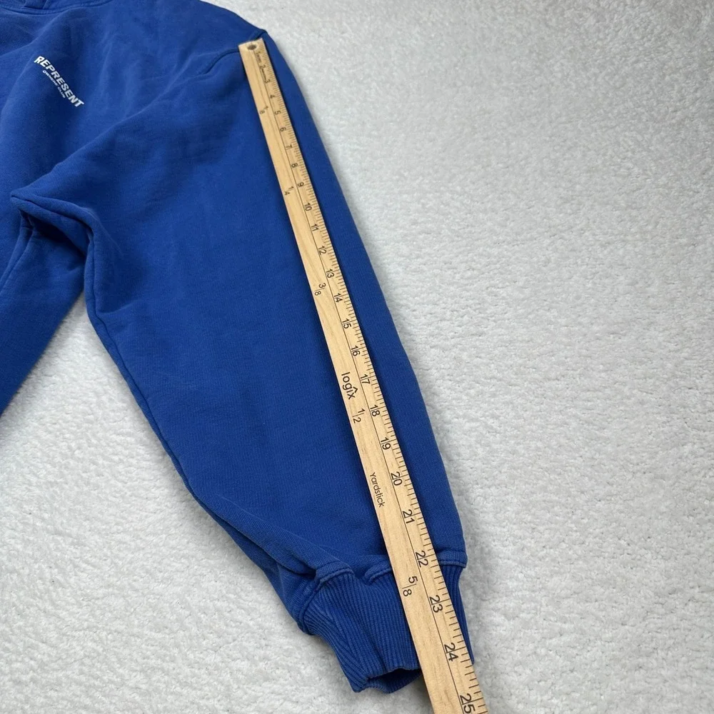 REPRESENT‎ Owners Club Royal Blue Cotton Hoodie Mens Size Large